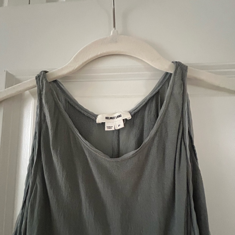 Helmut Lang Slate Tank Top